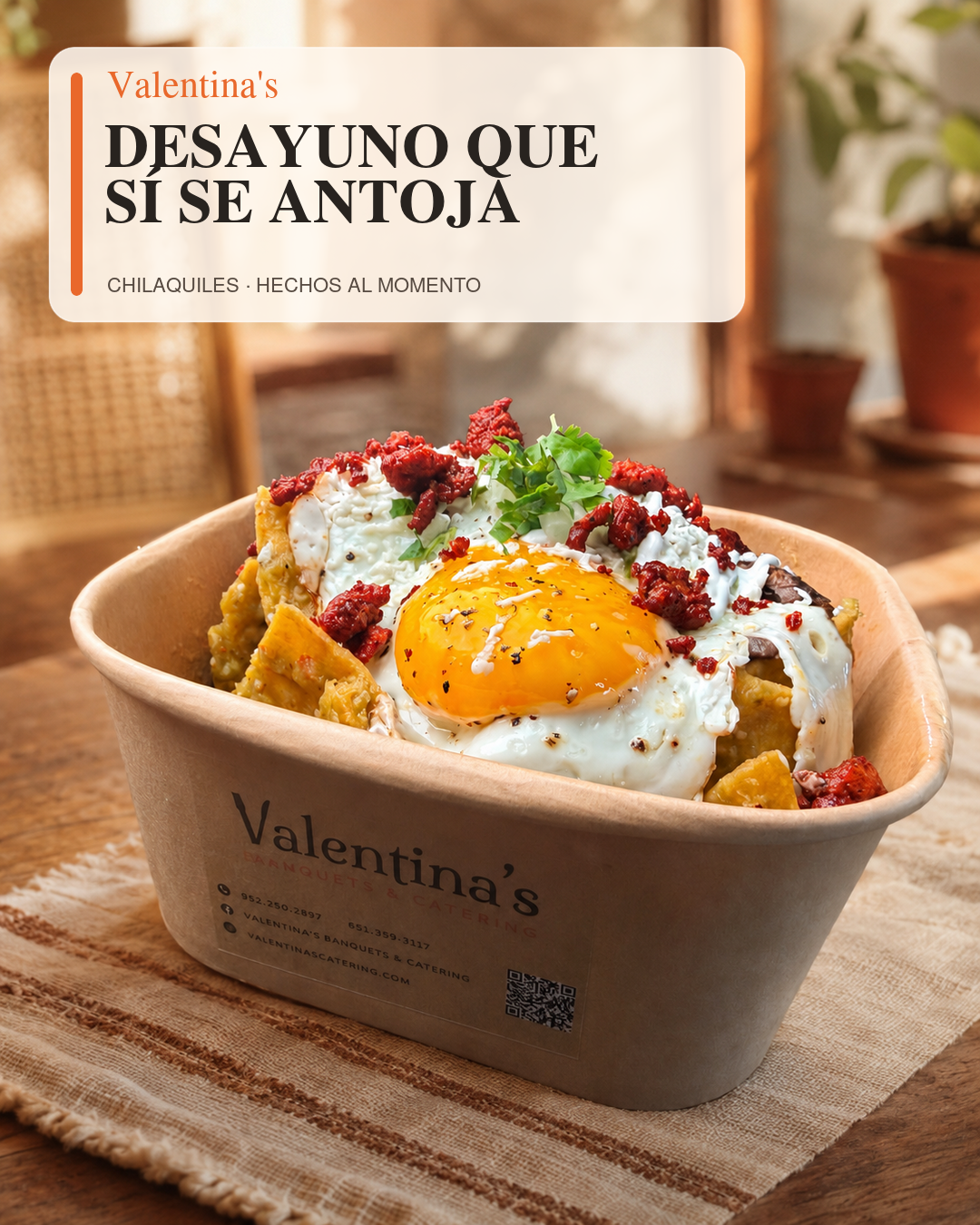 Chilaquiles de Valentina’s